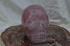 Crâne pierre quartz rose.